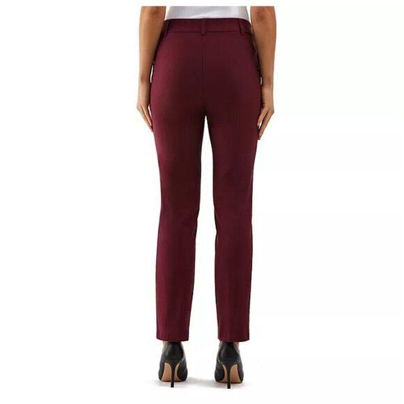 Rafaella Women's Pull-On Belt Loops Functional Pockets Stretch Ankle Pant NWT - Picture 3 of 8